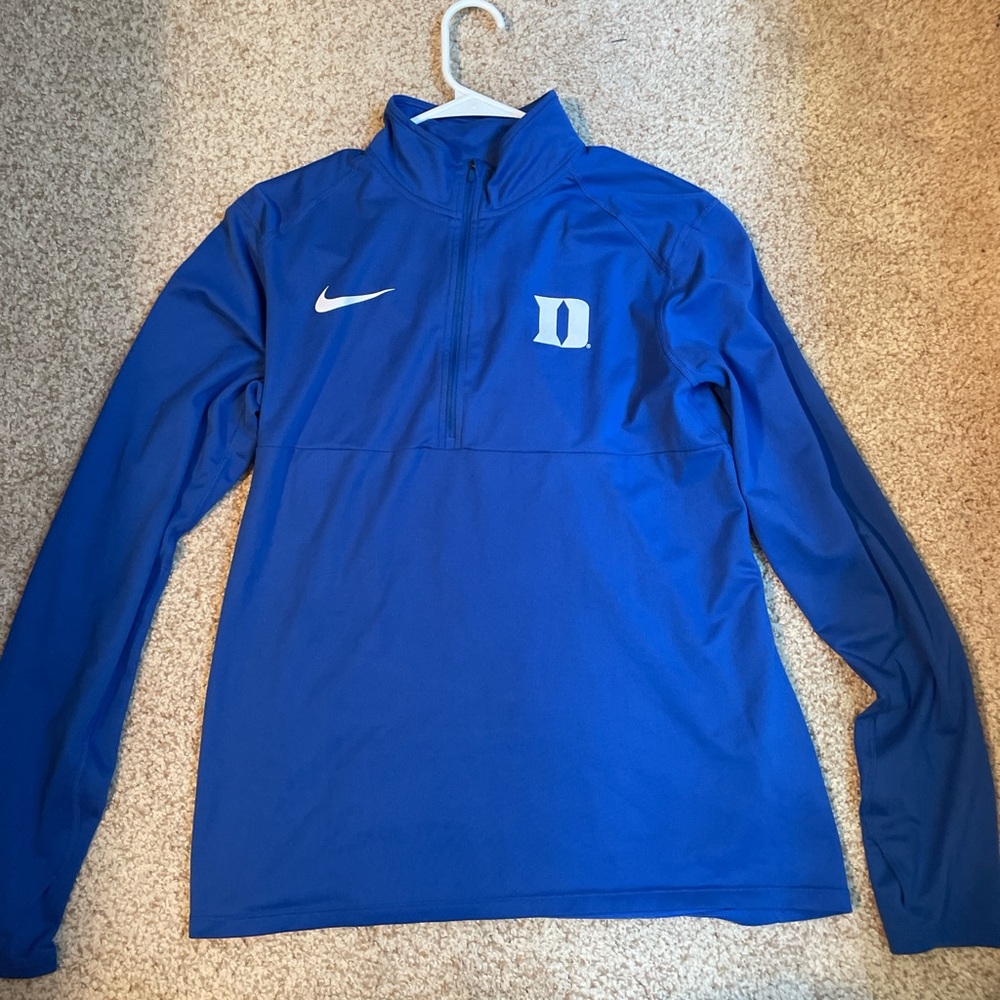 Nike Royal Blue Quarter-Zip Top